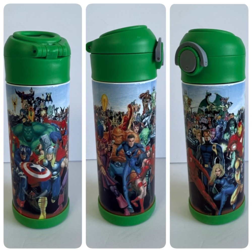 Green Marvel Superheroes 12oz Kids Tumbler